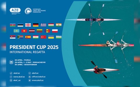 “Prezident Kuboku-2025” beynəlxalq reqatasında iştirak edəcək ölkələrin adları müəyyənləşib