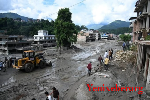 Nepalda daşqın nəticəsində ölənlərin sayı 629-a çatıb