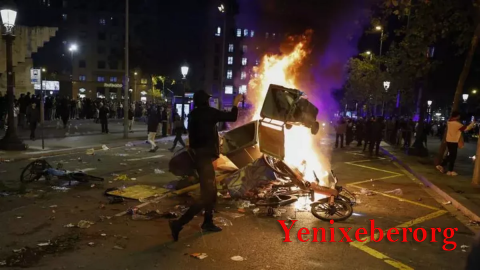 Barselonada etirazlar zamanı 128 nəfər saxlanılıb, şəhərə 36 min avro dəyərində ziyan vurulub