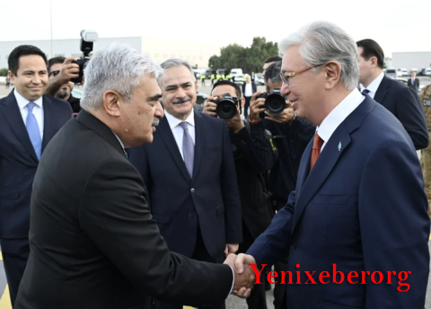 Qazaxıstan Prezidenti Azərbaycana gəlib