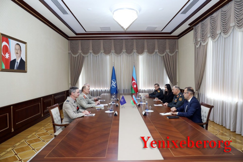 Azərbaycanın Baş Qərargah rəisi NATO-nun nümayəndə heyəti ilə görüşüb