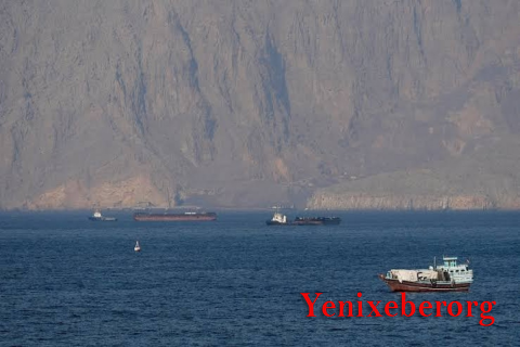 Ötən sutka üç tanker Hörmüz boğazında minaya düşüb