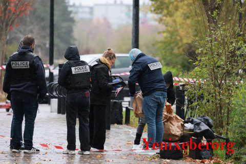 Parisdə terror aktını törətməkdə şübhəli bilinən şəxsin anası və daha iki nəfər saxlanılıb