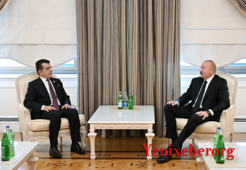 İlham Əliyev ICESCO-nun Baş direktorunu qəbul edib
