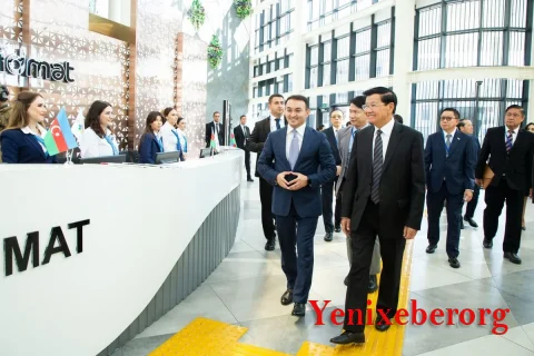 Laos Prezidenti "ASAN xidmət" mərkəzinin fəaliyyəti ilə tanış olub