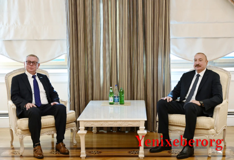İlham Əliyev BMT-nin Terrorçuluqla Mübarizə İdarəsinin nümayəndəsi Aleksandr Zuyevi qəbul edib
