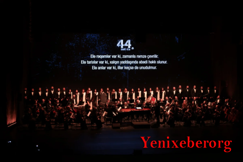 Arzu Əliyeva və Alyona Əliyeva "44" bədii filminin premyerasında iştirak ediblər