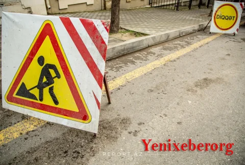 Heydər Əliyev prospekti ilə Bəşir Bünyadov küçəsinin kəsişməsindəki yolun bir hissəsi təmir olunacaq
