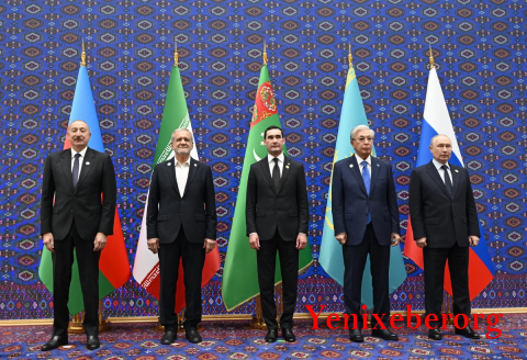 Türkmənbaşıda Xəzər Ekoloji Sammitinin geniş tərkibdə iclası keçirilib -