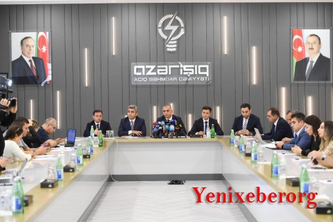 “Azərişıq” ASC-nin təşkilatçılığı ilə Ağdamda mətbuat konfransı keçirilib