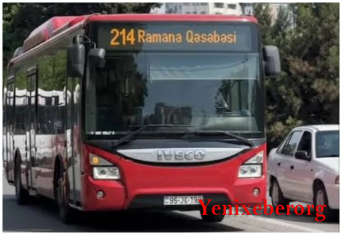 Bakıda 5 müntəzəm marşrutun hərəkət sxemi dəyişdirilib