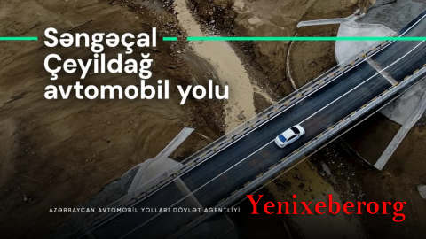 Qaradağda selin dağıtdığı körpünün yerində yenisi inşa edilib